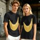 Olive Green T-Shirt With Large Banana Peel Graphic Print