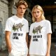 Olive Sloth 'Just Do It Later' Graphic T-Shirt