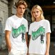 Olive Green Graphic T-Shirt with Wizomania Wizard Print