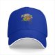 Black baseball cap with Slimer's Ghostbusters themed graphic print