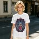 Olive T-Shirt With Dungeons & Dragons Beholder Monster Print