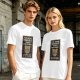 Olive T-Shirt With 'I've Done Horrible Things For Money' Cat Work Print