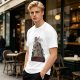 Olive T-Shirt With Hungry Dinosaur 'I'm Hangry' Print