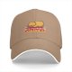 Black baseball cap with sleeping duck graphic and 'Until My Problems Disappear' text