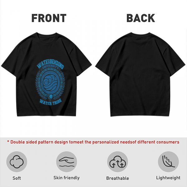 Waterbending University Water Tribe Graphic T-Shirt