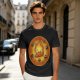 Olive T-Shirt Featuring Calcifer and Soot Sprites Artwork