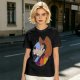 Olive T-Shirt Featuring Cowboy Goofy Cartoon Graphic