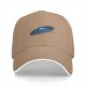 Black Baseball Cap With Cookie Monster Galaxy Print