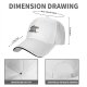 Black Baseball Cap With Dalek It's Dalektable Graphic