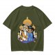 Disney Aladdin Princess Jasmine and Rajah Tiger Graphic T-Shirt