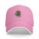 Black Baseball Cap With Fantasy Warrior Silhouette Art Print