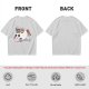 Olive T-Shirt With Grumpy Unicorn Graphic Print
