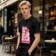 Support Your Local Pizza Dealer Graphic Olive T-Shirt