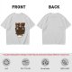 Black Coffee Skull Ghosts Graphic Olive Green T-Shirt
