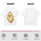 Olive T-Shirt With Cute Cartoon Chick Graphic