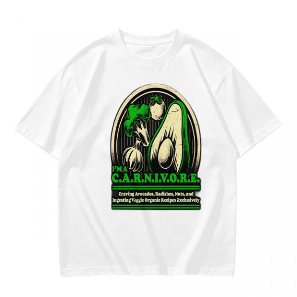 I'm a Carnivore Funny Vegetable Graphic T-Shirt