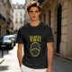 Olive T-Shirt with Marvin Text and Simple Face Graphic