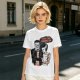 Olive T-shirt with Frankenstein and Bride 'I'm Not Even Frankenstein' Print