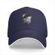 Black baseball cap with warrior woman profile graphic
