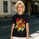 Olive Green T-Shirt With Street Tacos Gradient Graphic Print