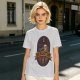 Olive green t-shirt with Skeletor Evil Ale beer graphic