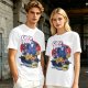 Cobra Puffs Cereal Parody T-Shirt with Villain Graphic