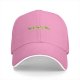 Black Baseball Cap With Periodic Table Caffeine Graphic