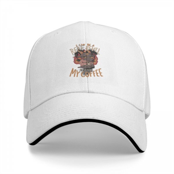 I Can Be A Real Devil Before My Coffee Baseball Cap