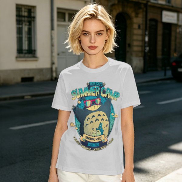 Totoro's Summer Camp Graphic T-Shirt