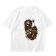 Olive T-Shirt With Grim Reaper Coffee Enjoy Your Monday Print