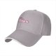 Black Baseball Cap With Pink Whimsical Graphic Design