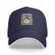 Black Baseball Cap With Totoro Art Nouveau Style Print