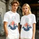 Avatar Aang Silhouette Graphic Tee for Anime Fans