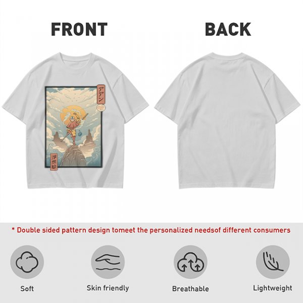 Avatar Aang Ukiyo-e Style Graphic Tee