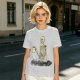 Olive Skeleton Holding Coffee Mug In Water Graphic T-Shirt