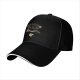 Black baseball cap with 'Try Again Later' fortune cookie graphic