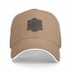 Black baseball cap with 'It's Only Forever Not Long At All' text design