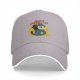 Black baseball cap with Plague Ducktor graphic print