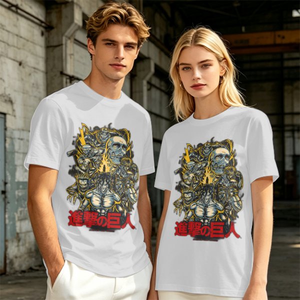 Attack on Titan Colossal Titans Graphic Tee