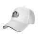 Black Baseball Cap With Ghost 1996 Graphic Print