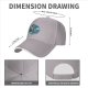 Black Baseball Cap With Stormy Sailing Ship Art Print