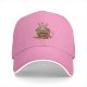 Black baseball cap with cute demon goat coffee magic graphic
