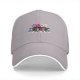 Black baseball cap with Yu Yu Hakusho anime character crosswalk art