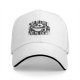 Black baseball cap with 'Give Me Coffee Or Give Me Death' skull graphic