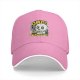 Black baseball cap with OMG Oh My Guac! sugar skull graphic