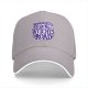 Black baseball cap with 'Down the Witches Road' Halloween themed print