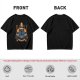 Olive Green T-Shirt with Final Fantasy Black Mage Graphic Print