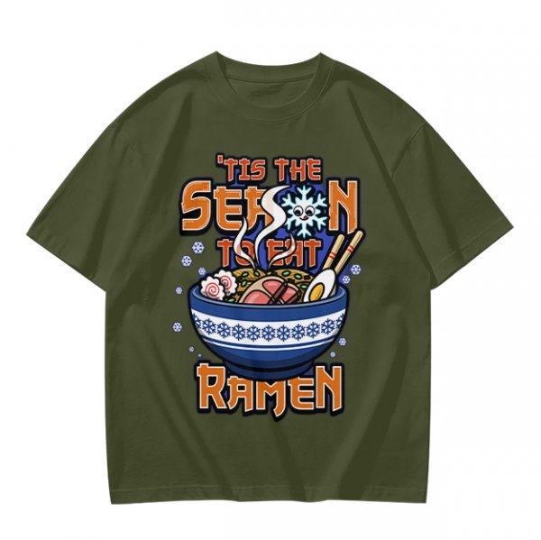 Tis The Season To Eat Ramen Graphic T-Shirt