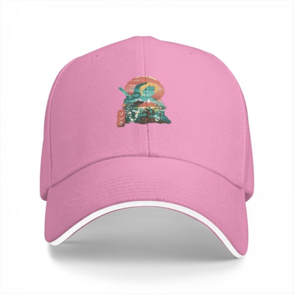Black Baseball Cap With Themed Fantasy Warrior Art Print