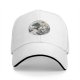 Black Baseball Cap with The Great Wave Off Kanagawa Print